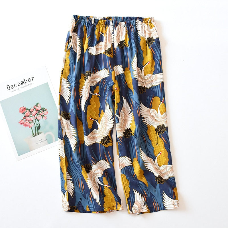 The Calf Length Pajama Shorts Best Comfy Pajamas-Original Pajamas