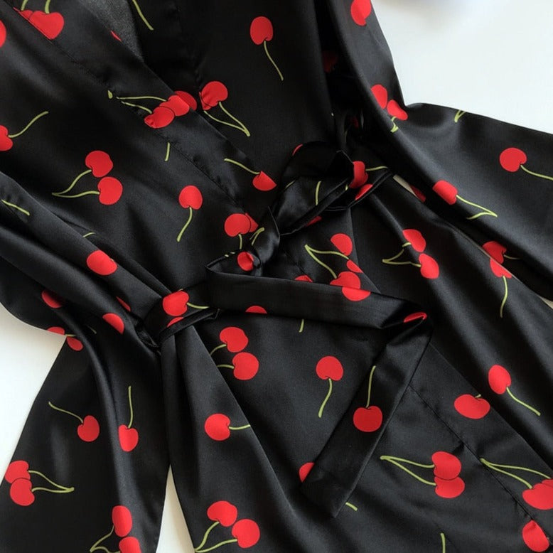 The Stain Flowers Printed Original Pajamas-Original Pajamas