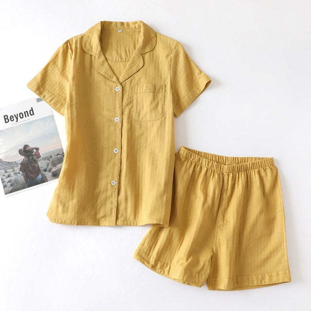 The Solid Chest Pocket Pajama Set Original Pajamas-Original Pajamas