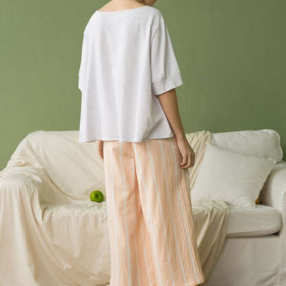 The Long Floral Pajama Set Original Pajamas-Original Pajamas