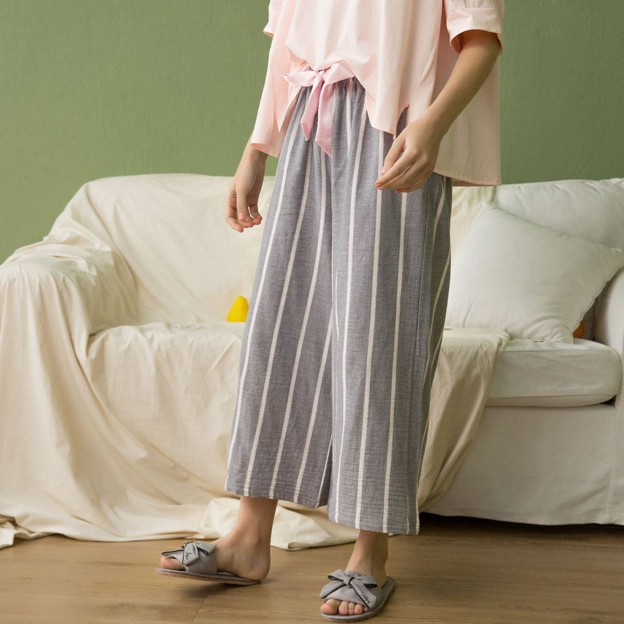 The Long Floral Pajama Set Original Pajamas-Original Pajamas