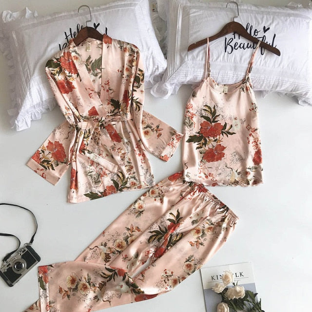 The Soft Silk Flowers Original Panamas-Original Pajamas
