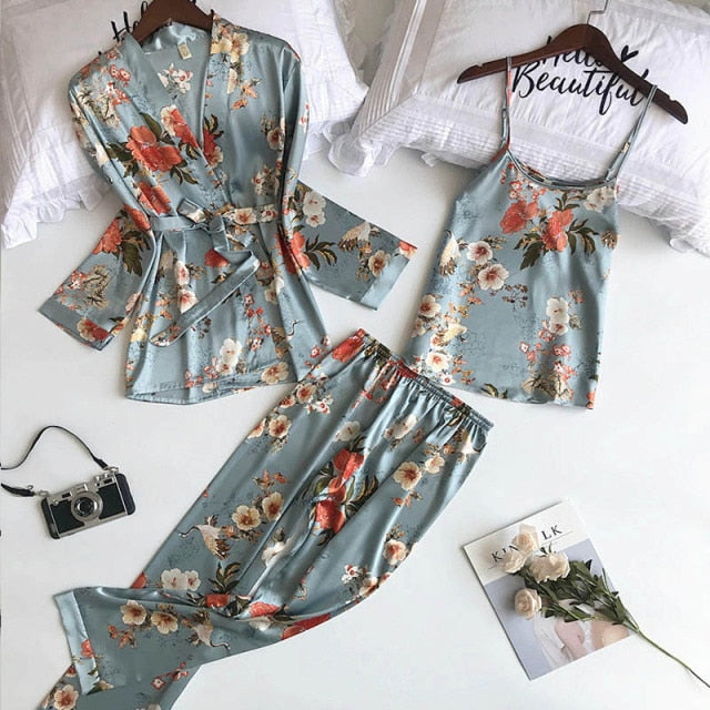 The Soft Silk Flowers Original Panamas-Original Pajamas