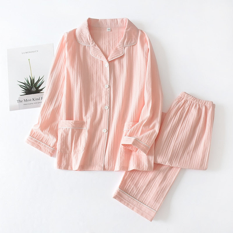 The Solid Two Pocket Pajama Set Original Pajamas-Original Pajamas