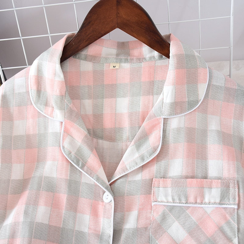 The Plaid Shorts Set Original Pajamas-Original Pajamas