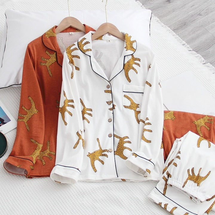 The Leopard Original Pajamas 2 Piece Pajama Set-Original Pajamas