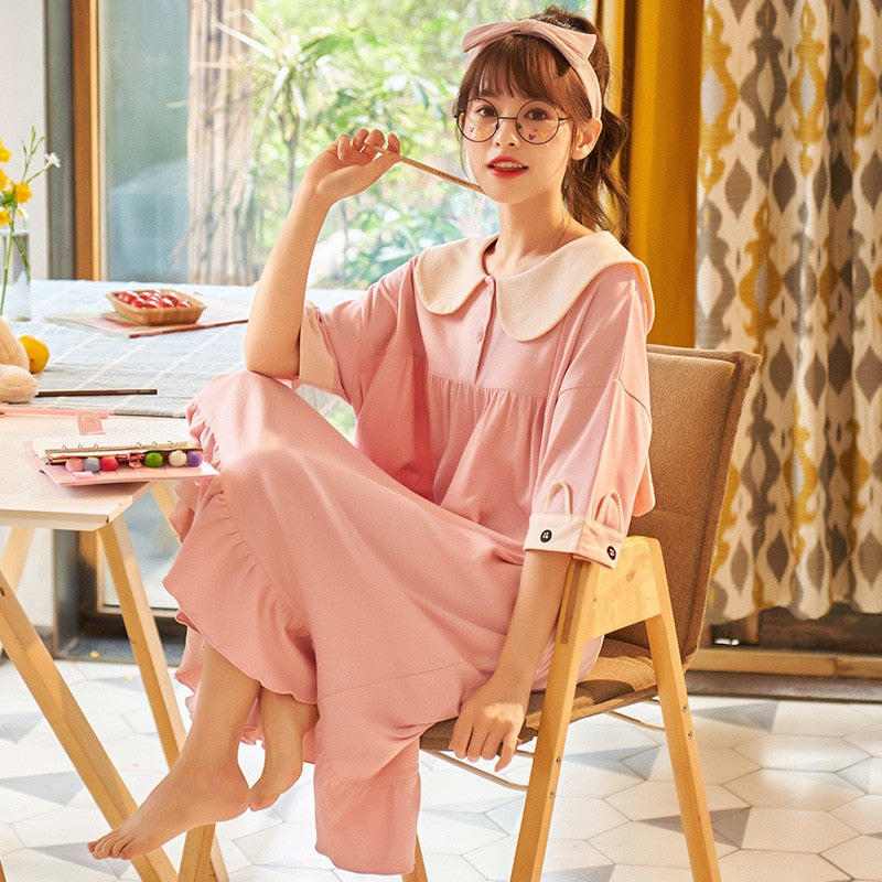 The Adorable Bunny Solid Original Pajamas-Original Pajamas