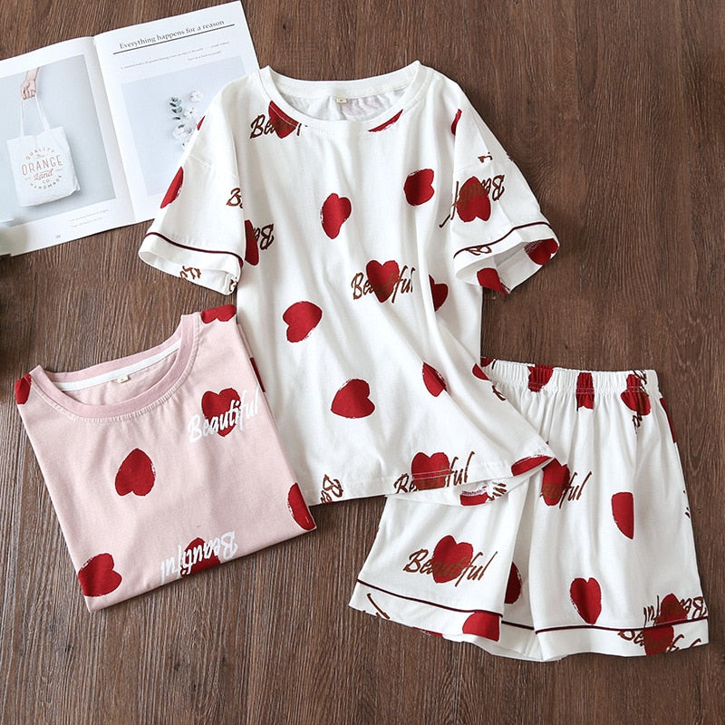 The Red Hearts Original Pajamas-Original Pajamas