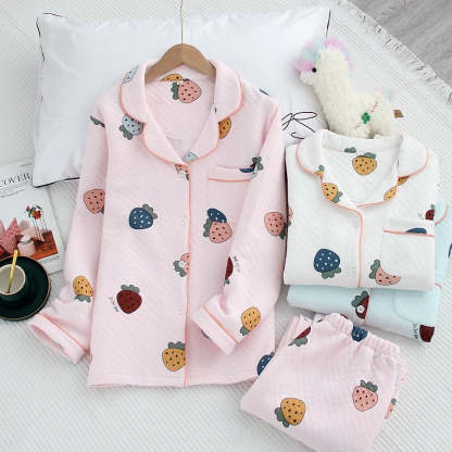 The Clouds, Strawberries and Hearts Original Pajamas-Original Pajamas