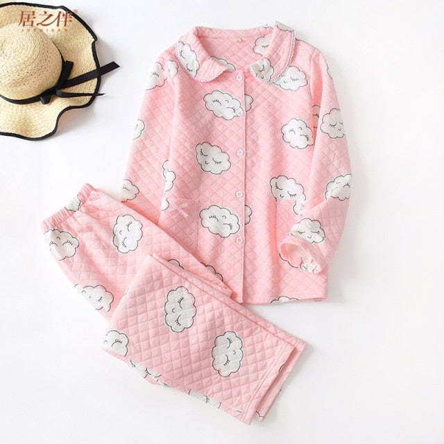 The Clouds, Strawberries and Hearts Original Pajamas-Original Pajamas