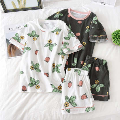 The Printed Shorts Pajama Sets Best Womens Pajamas-Original Pajamas
