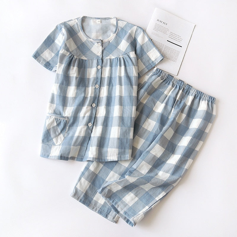 The Twil Cropped Set Original Pajamas-Original Pajamas