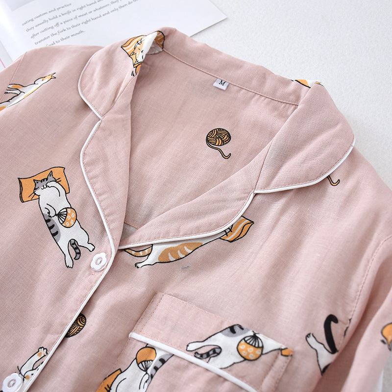 The Cartoon Animal Pajama Set Original Pajamas-Original Pajamas