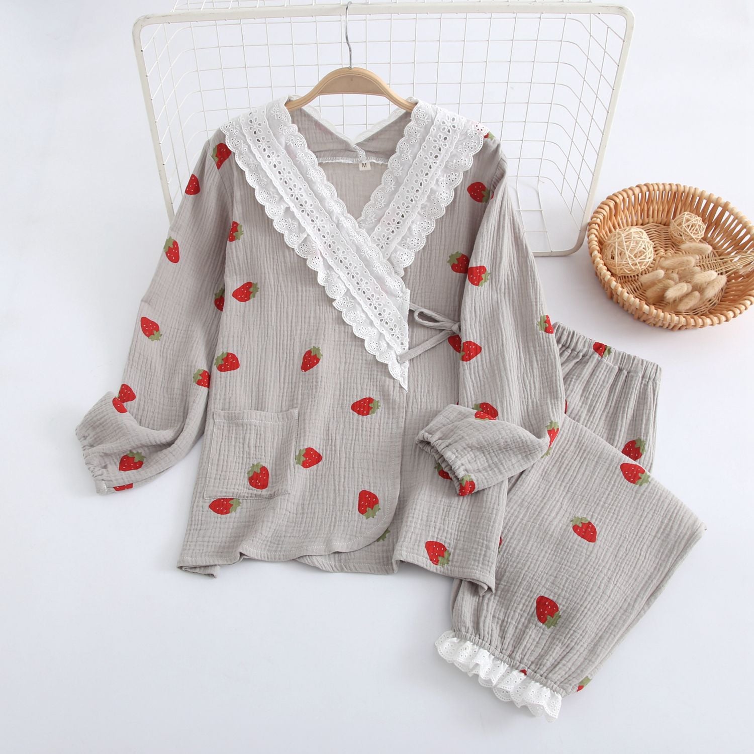 The Strawberry Kimono Original Pajamas-Original Pajamas
