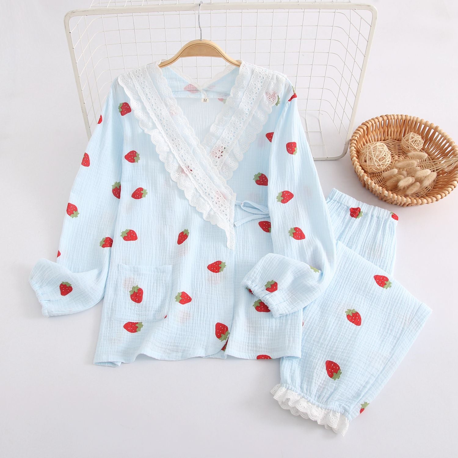 The Strawberry Kimono Original Pajamas-Original Pajamas