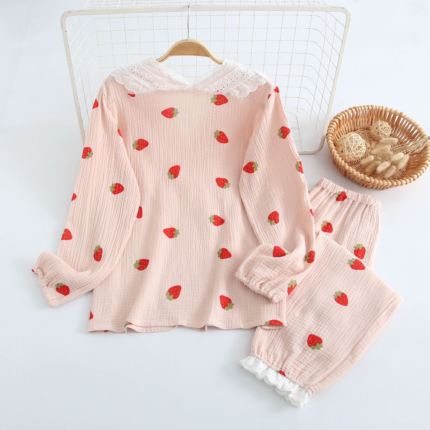 The Strawberry Kimono Original Pajamas-Original Pajamas
