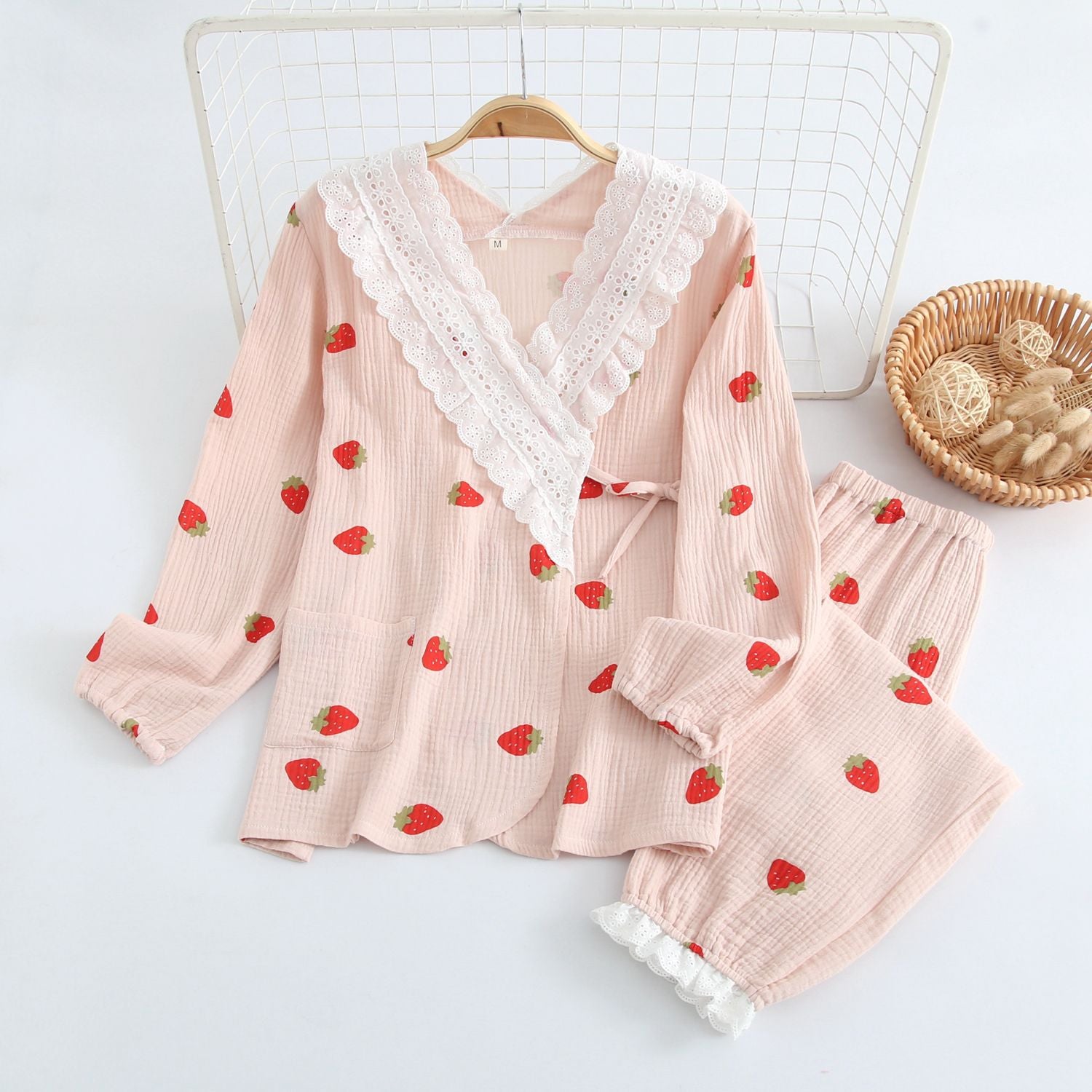 The Strawberry Kimono Original Pajamas-Original Pajamas