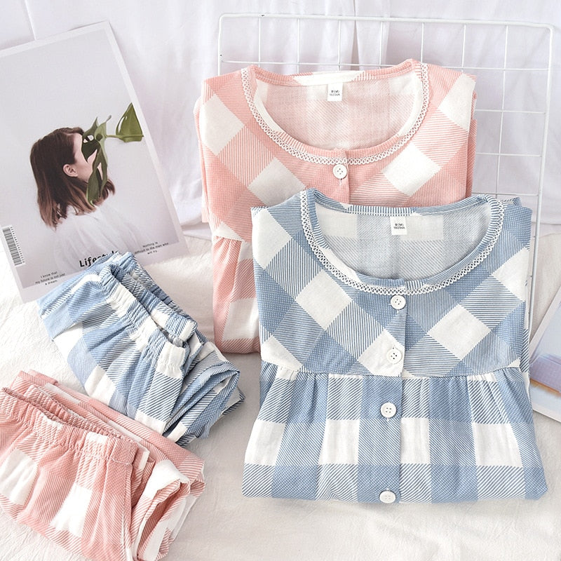 The Dreamy Plaid Original Pajamas-Original Pajamas