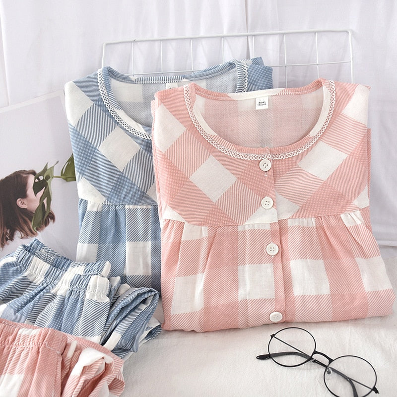 The Dreamy Plaid Original Pajamas-Original Pajamas