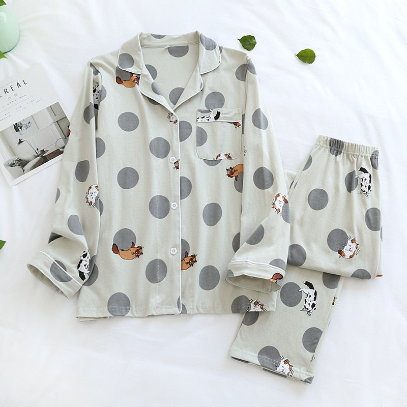 The Playful Kittens Original Pajamas-Original Pajamas