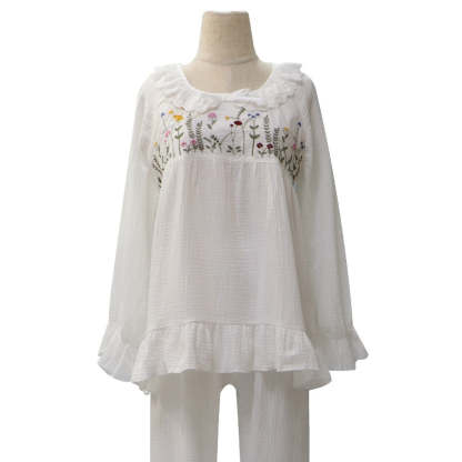 The Flowered Cotton Spring Original Pajamas-Original Pajamas