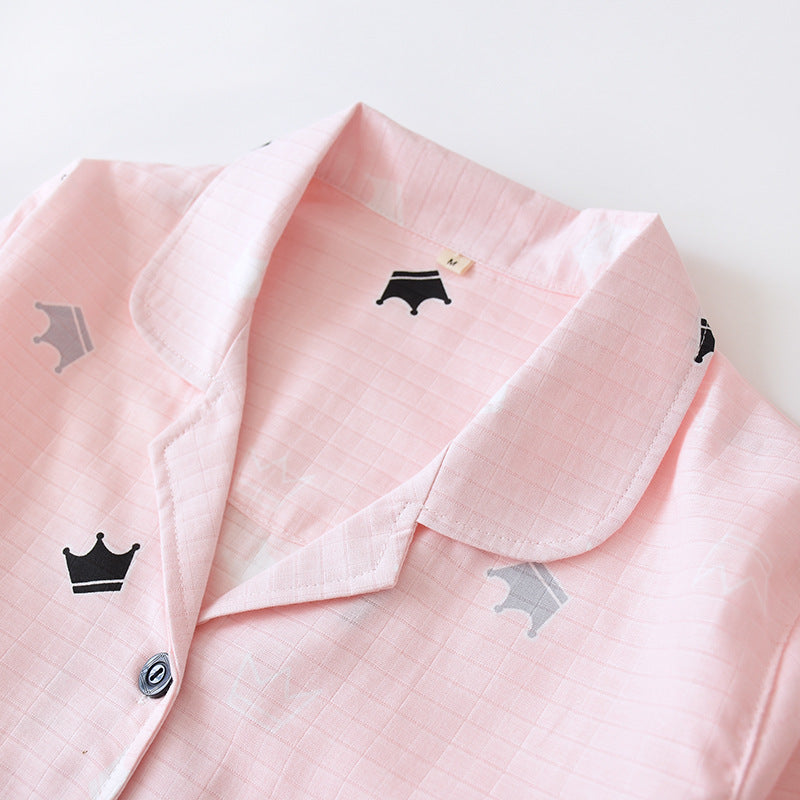 The Crown Print Original Pajamas-Original Pajamas