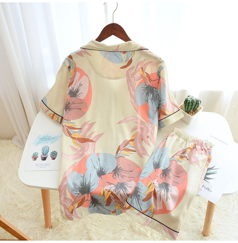 The Tropical Flowers Set Original Pajamas-Original Pajamas