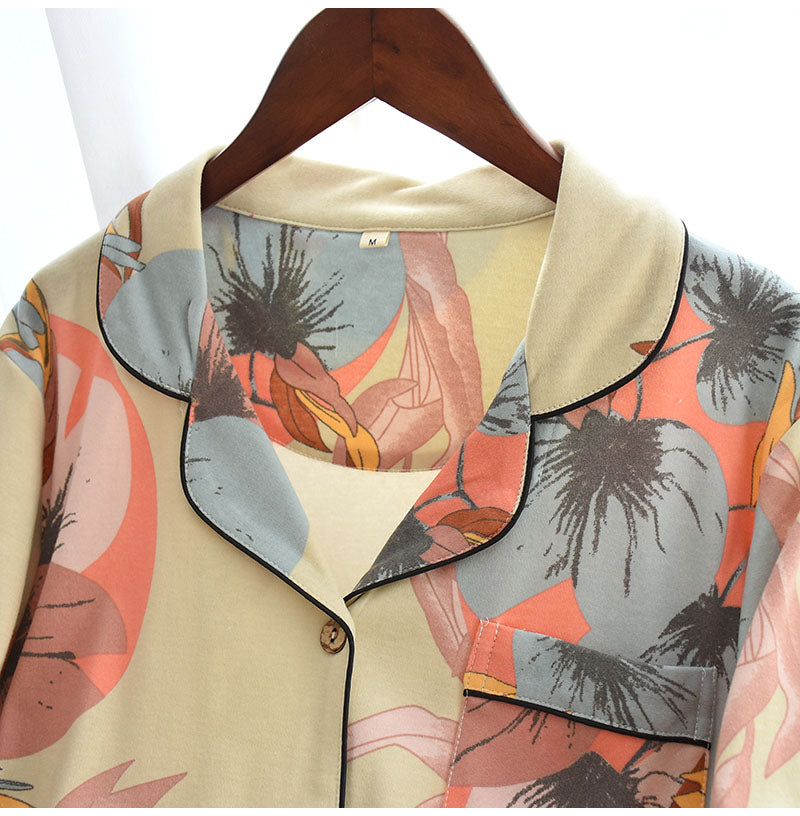 The Tropical Flowers Set Original Pajamas-Original Pajamas