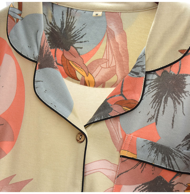 The Tropical Flowers Set Original Pajamas-Original Pajamas