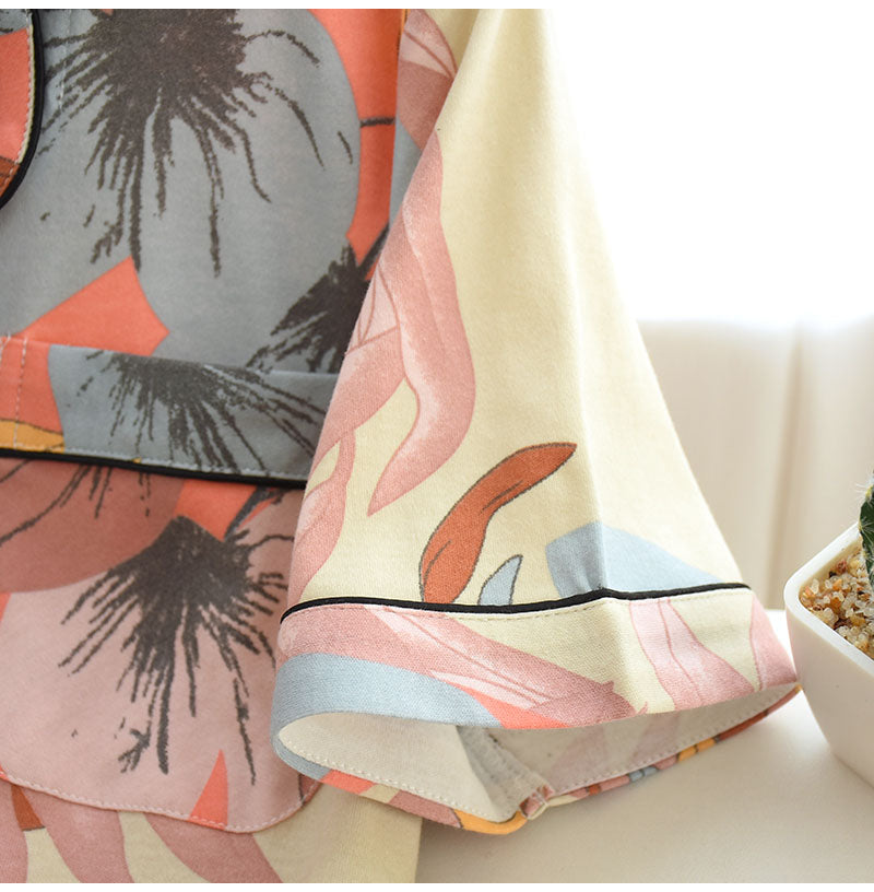 The Tropical Flowers Set Original Pajamas-Original Pajamas