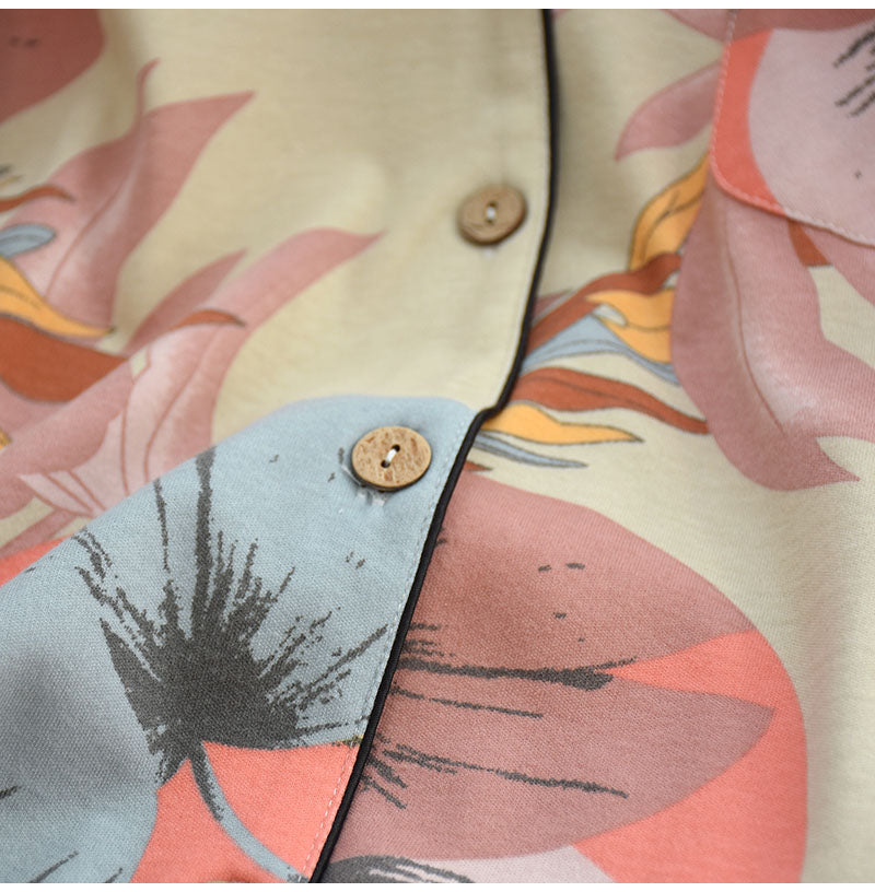 The Tropical Flowers Set Original Pajamas-Original Pajamas