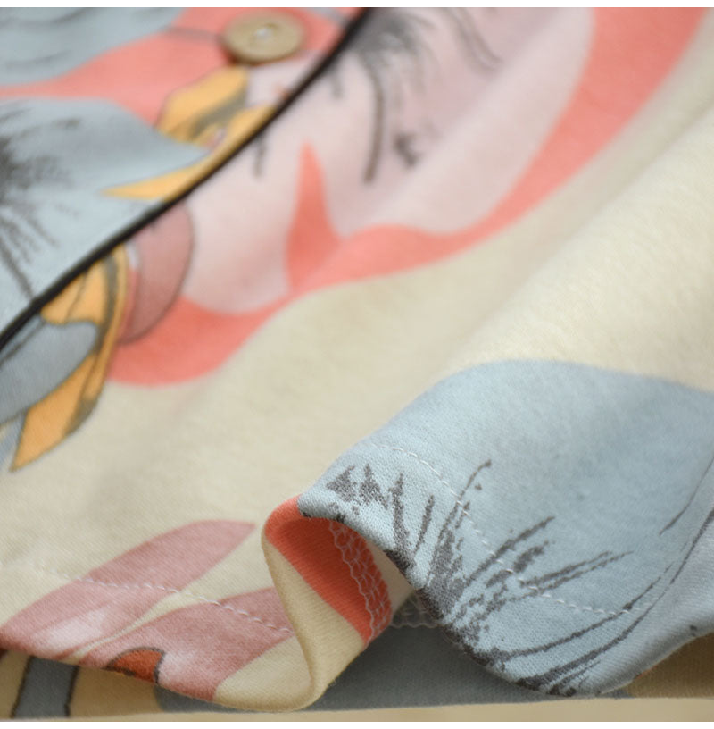 The Tropical Flowers Set Original Pajamas-Original Pajamas