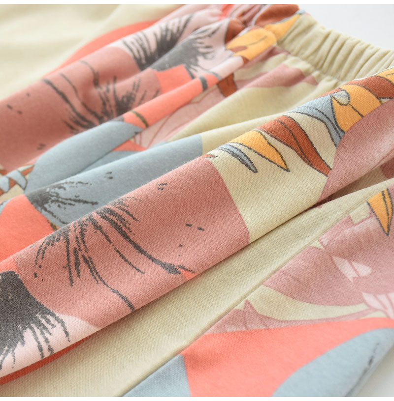 The Tropical Flowers Set Original Pajamas-Original Pajamas