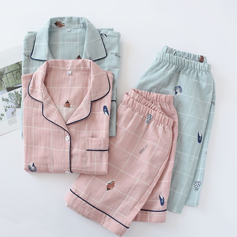 The Conch Plaid Original Pajamas-Original Pajamas