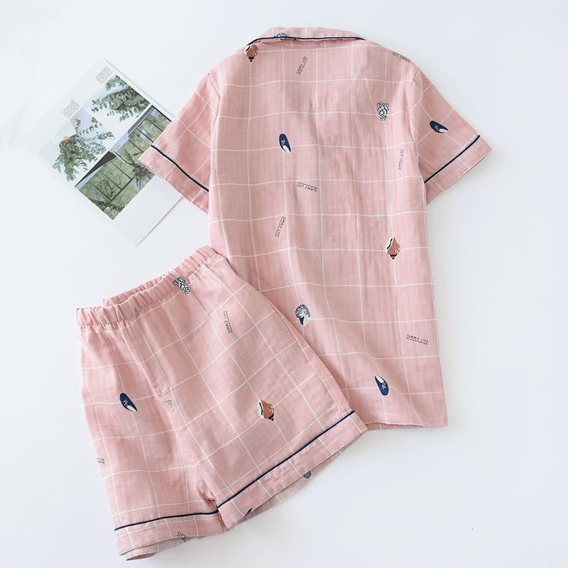 The Conch Plaid Original Pajamas-Original Pajamas