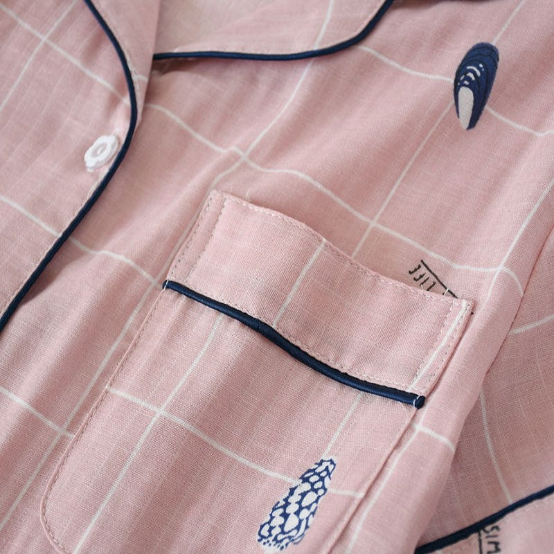 The Conch Plaid Original Pajamas-Original Pajamas