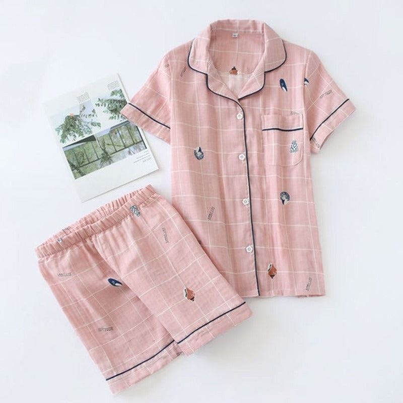 The Conch Plaid Original Pajamas-Original Pajamas