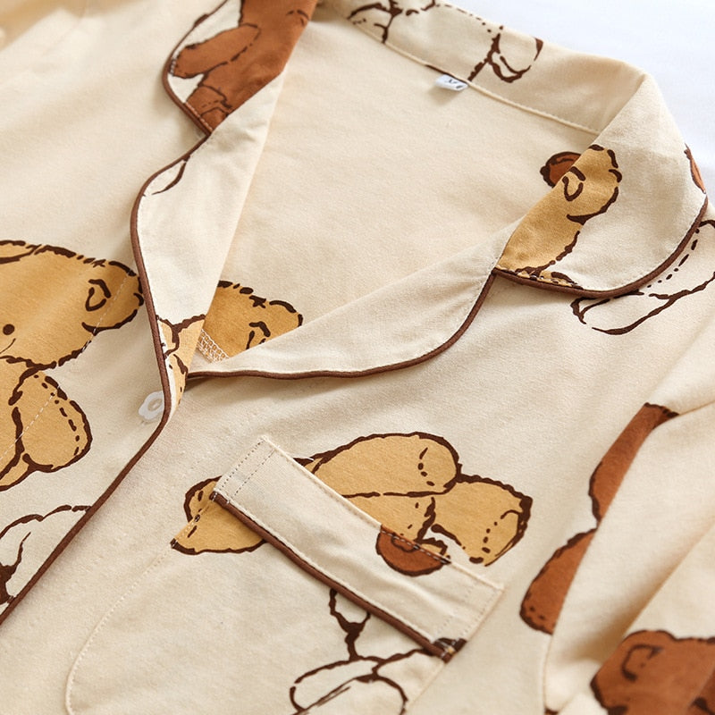 The Cute Bear Pajama Set Original Pajama-Original Pajamas