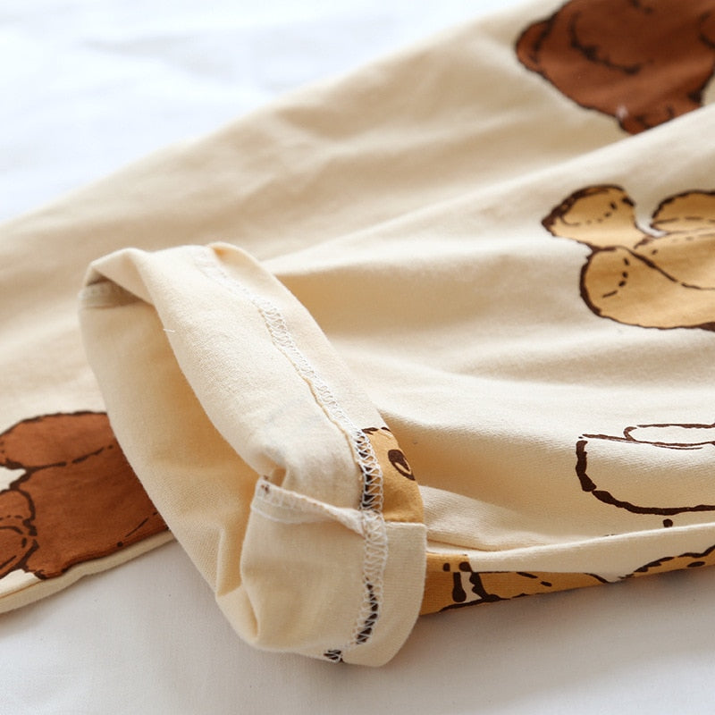 The Cute Bear Pajama Set Original Pajama-Original Pajamas
