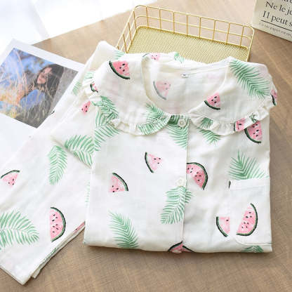 The Cute Fruit Print Pajamas Set Original Pajamas-Original Pajamas