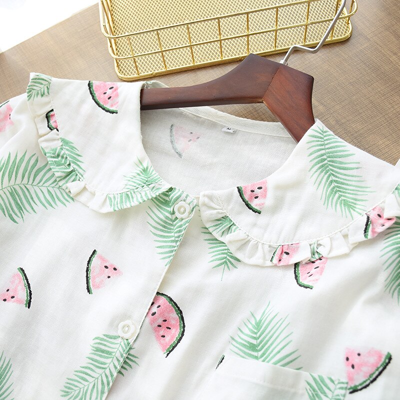 The Cute Fruit Print Pajamas Set Original Pajamas-Original Pajamas