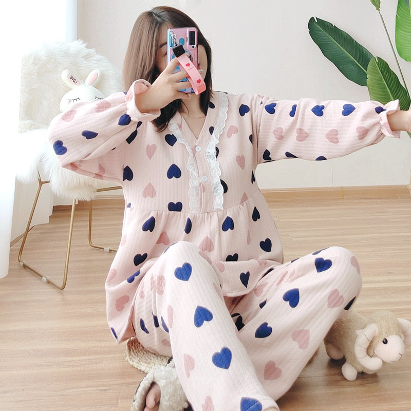 The Cute Knitted Original Pajamas-Original Pajamas