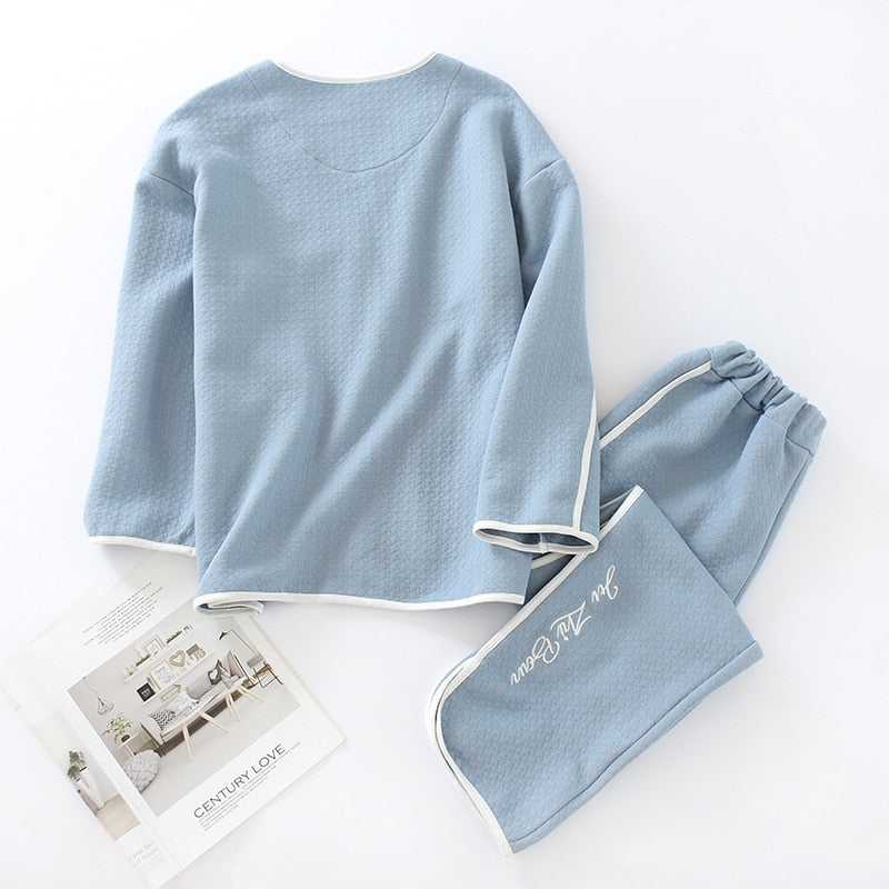 The Thick Double Pocket Pajama Set 2 Piece Pj Set-Original Pajamas