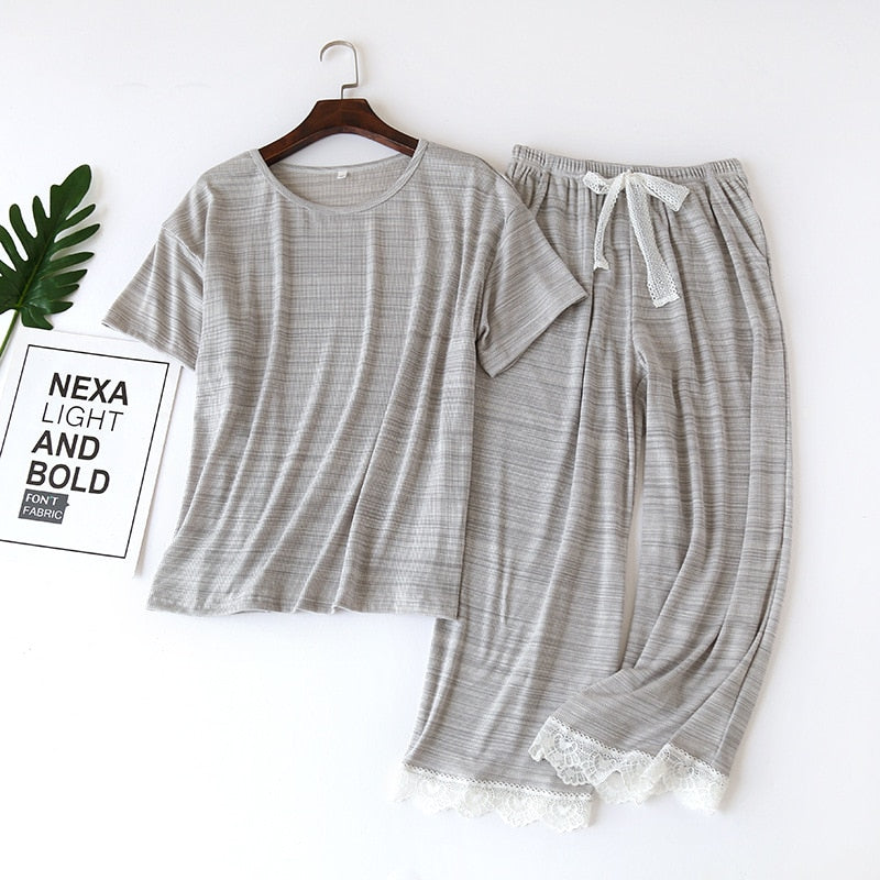 The Soft Oversized Set Original Pajamas-Original Pajamas