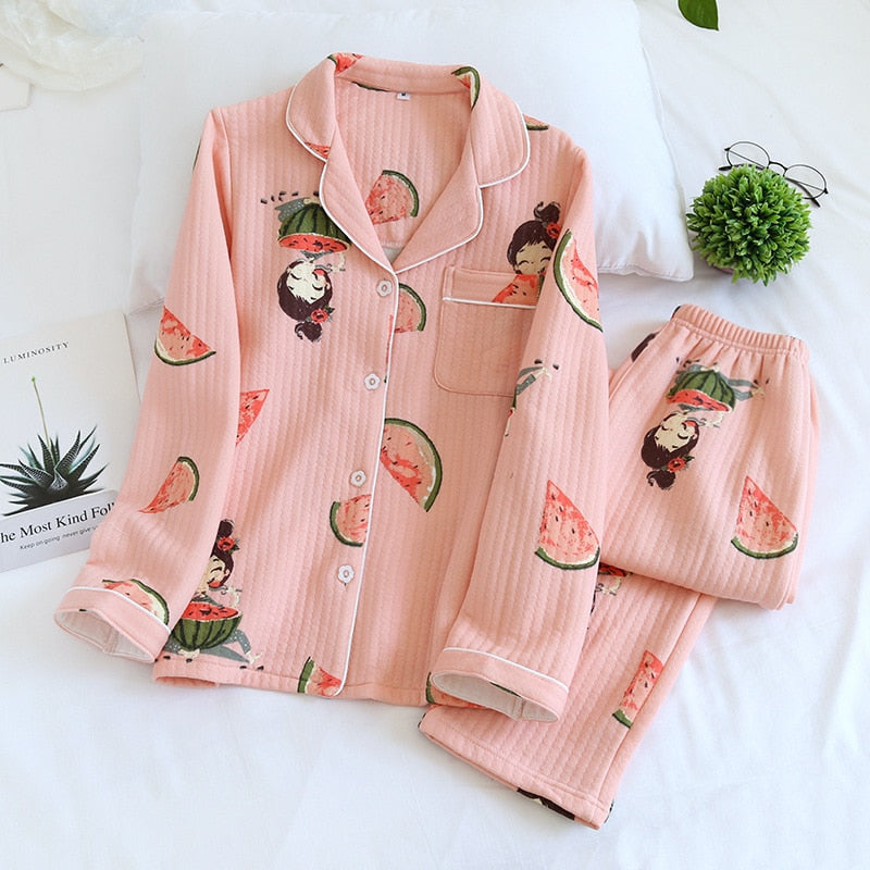 The Cute Cartoon Pajama Set Original Pajamas-Original Pajamas
