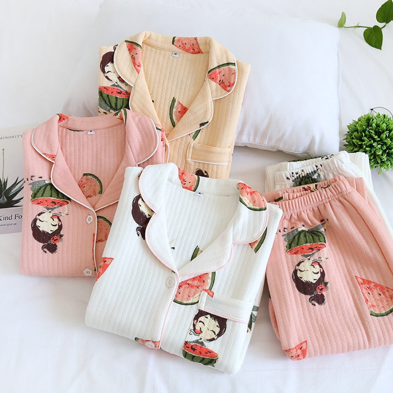 The Cute Cartoon Pajama Set Original Pajamas-Original Pajamas