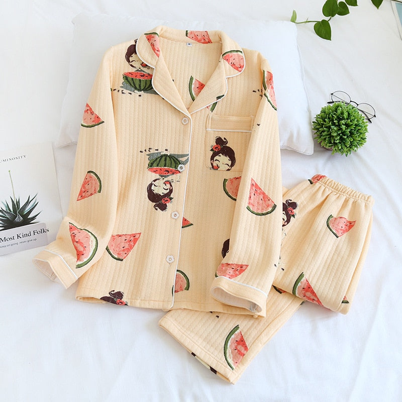 The Cute Cartoon Pajama Set Original Pajamas-Original Pajamas