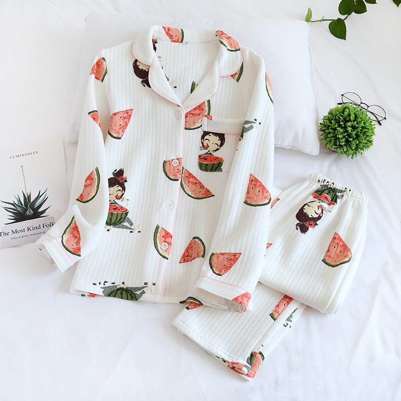 The Cute Cartoon Pajama Set Original Pajamas-Original Pajamas