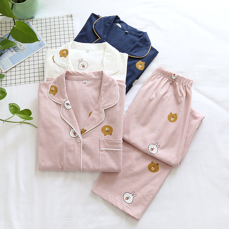 The Cute Animal Face Pajama Set Original Pajamas-Original Pajamas