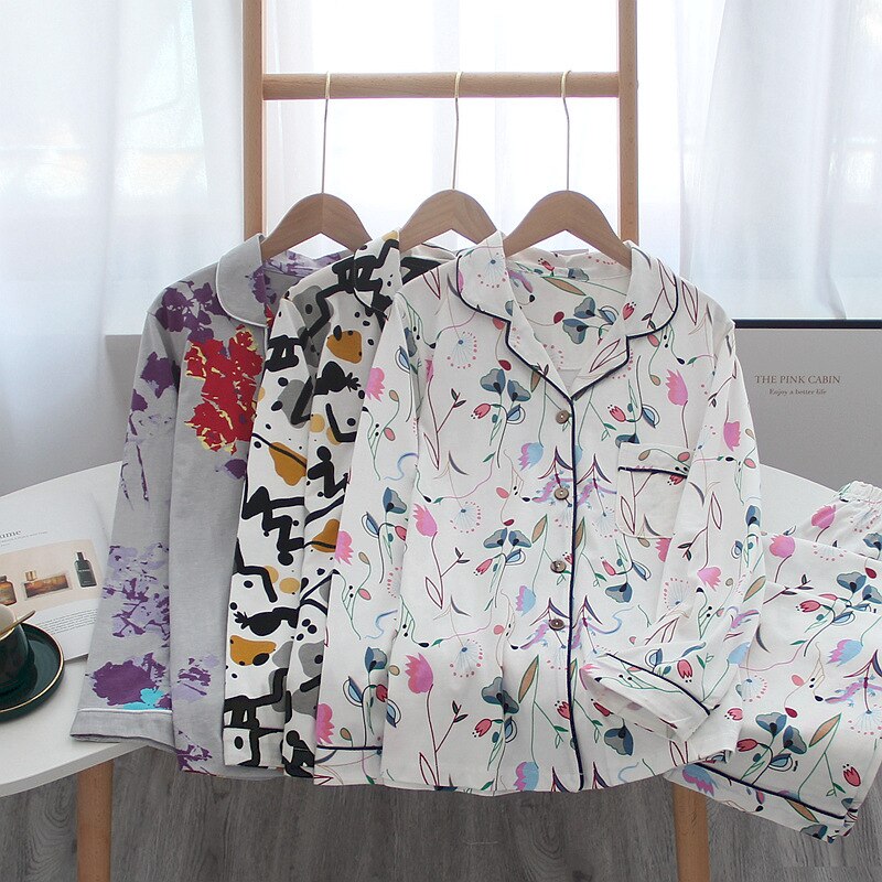 The Retro Print Original Pajamas-Original Pajamas